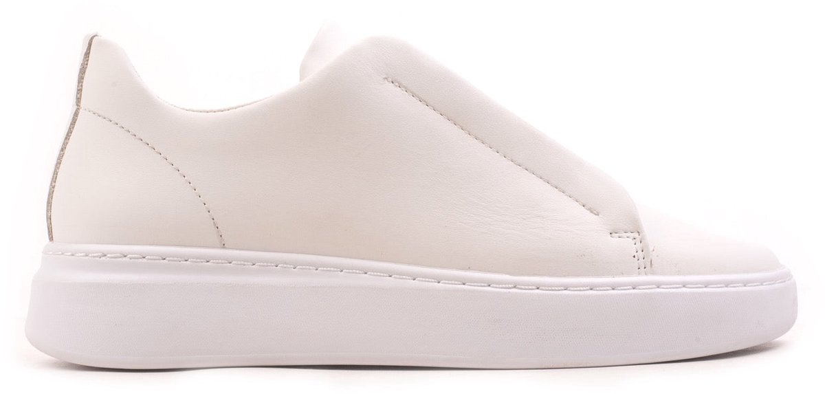 Omnio meno sneakers dames wit leer