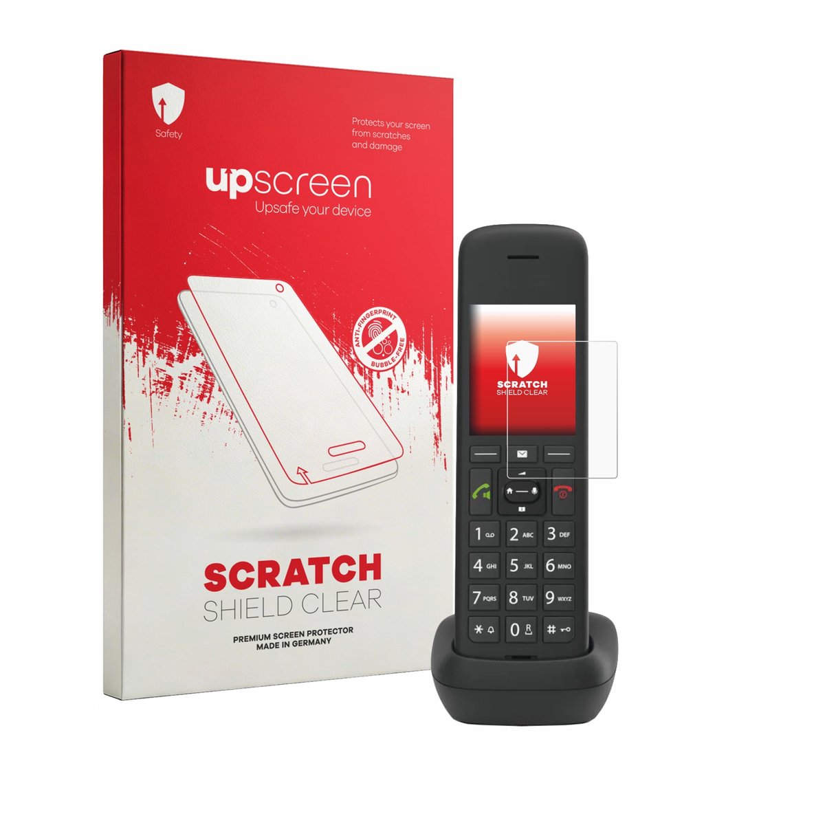 upscreen - Screenprotector voor Gigaset C575A - Folie Beschermfolie transparant