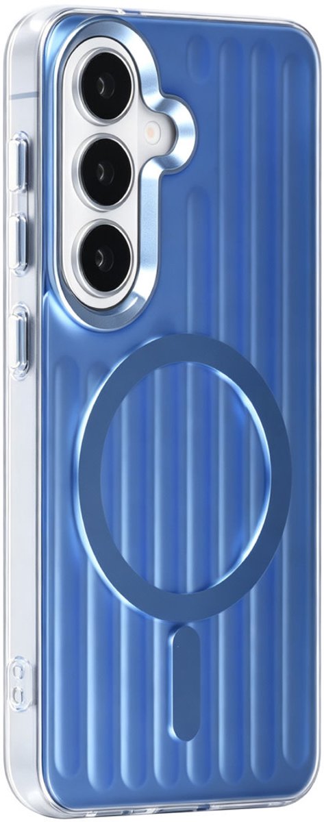 TUNIQ Backcover hoesje voor Samsung Galaxy S26 - lade-ontwerp - Blauw