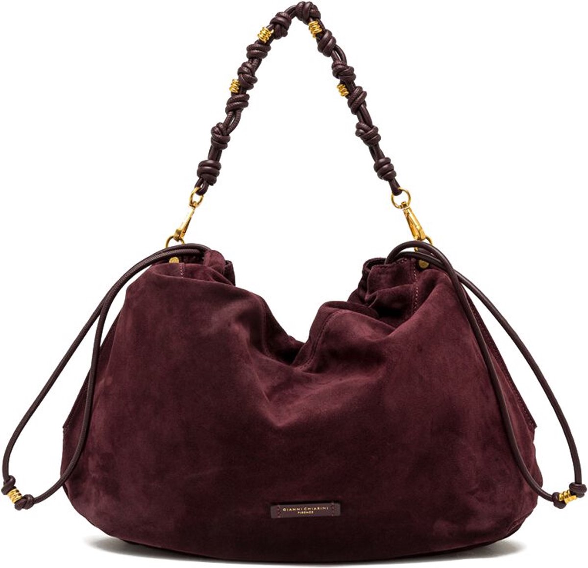 Gianni Chiarini Morgana / Bs 12260 Schoudertassen Dames - Bordeaux - Maat ONESIZE