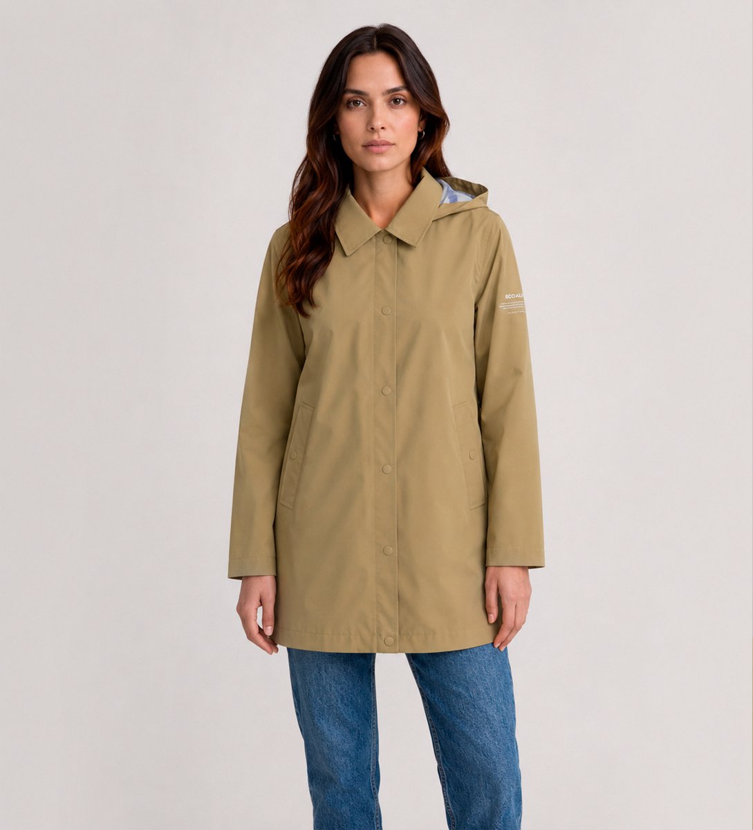 ECOALF Beige stormjack