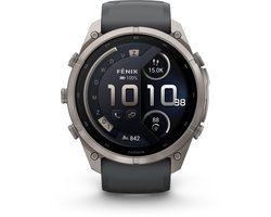 Garmin fēnix 9 Pro InReach/LTE - 51 mm - Multisport GPS-Smartwatch - 1.5" AMOLED-scherm - Titanium behuizing - Tot 31 dagen batterijduur