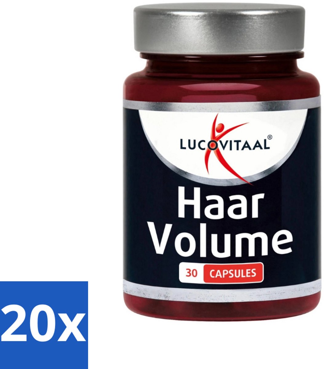 20 x Lucovitaal - Supplement - Haar Volume - 30 Capsules - Haar Groei - Haar Volume - Haar Kracht - Haar Pigmentatie - Haar Bescherming