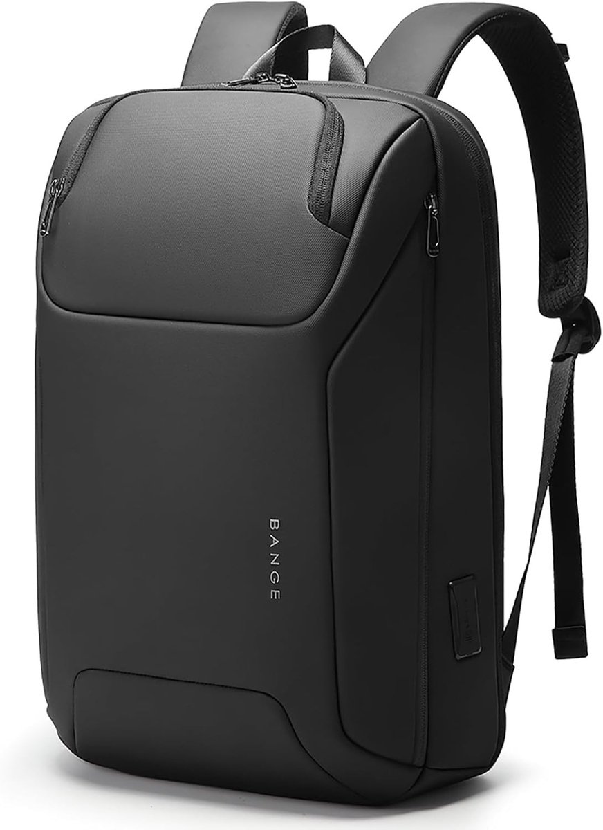 Elzusha - Business Laptop Rugzak voor 15.6 Inch met USB Oplaadpoort