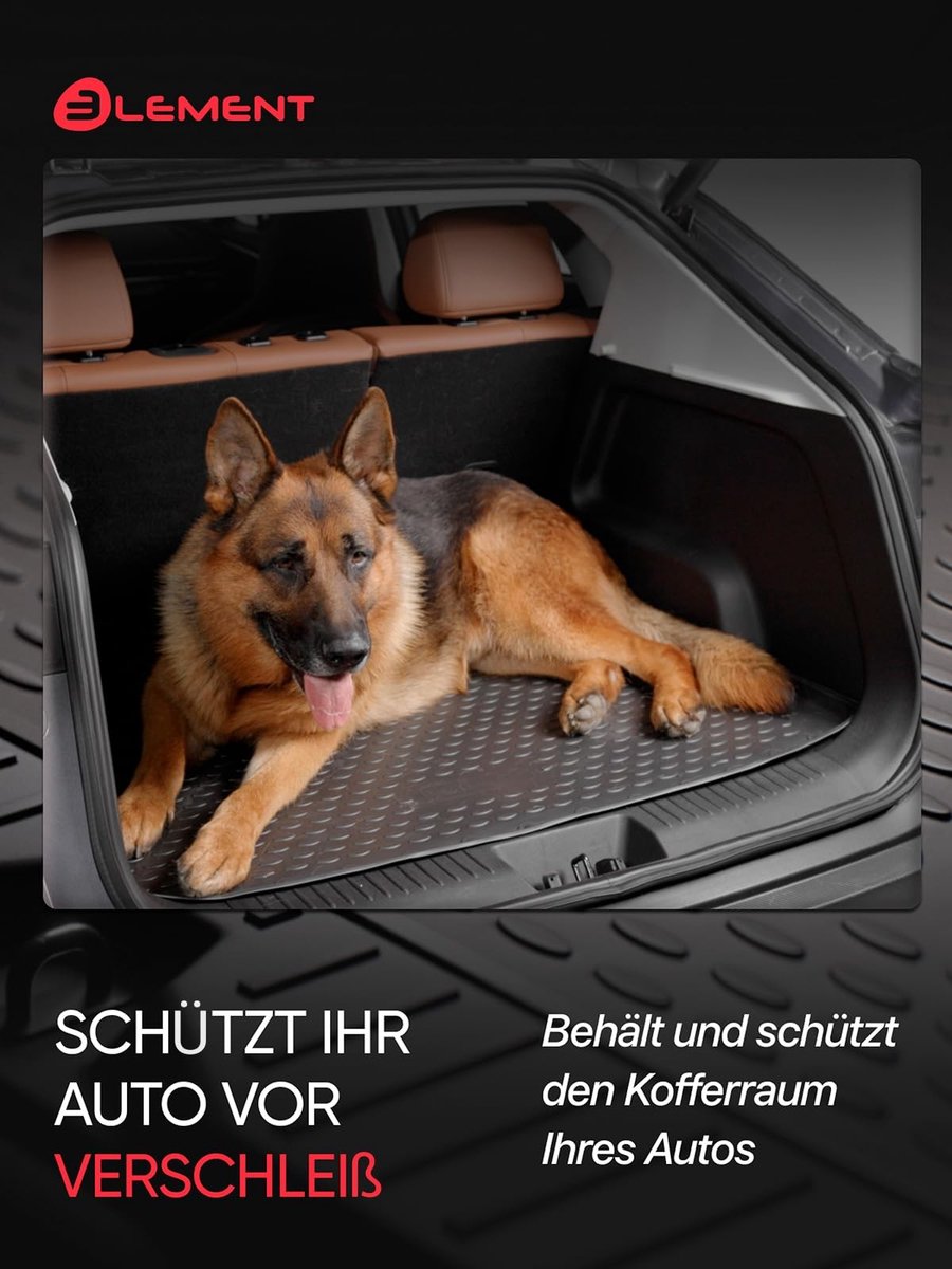 Elzusha - Premium Antislip Kofferbakbekleding voor Audi Q5