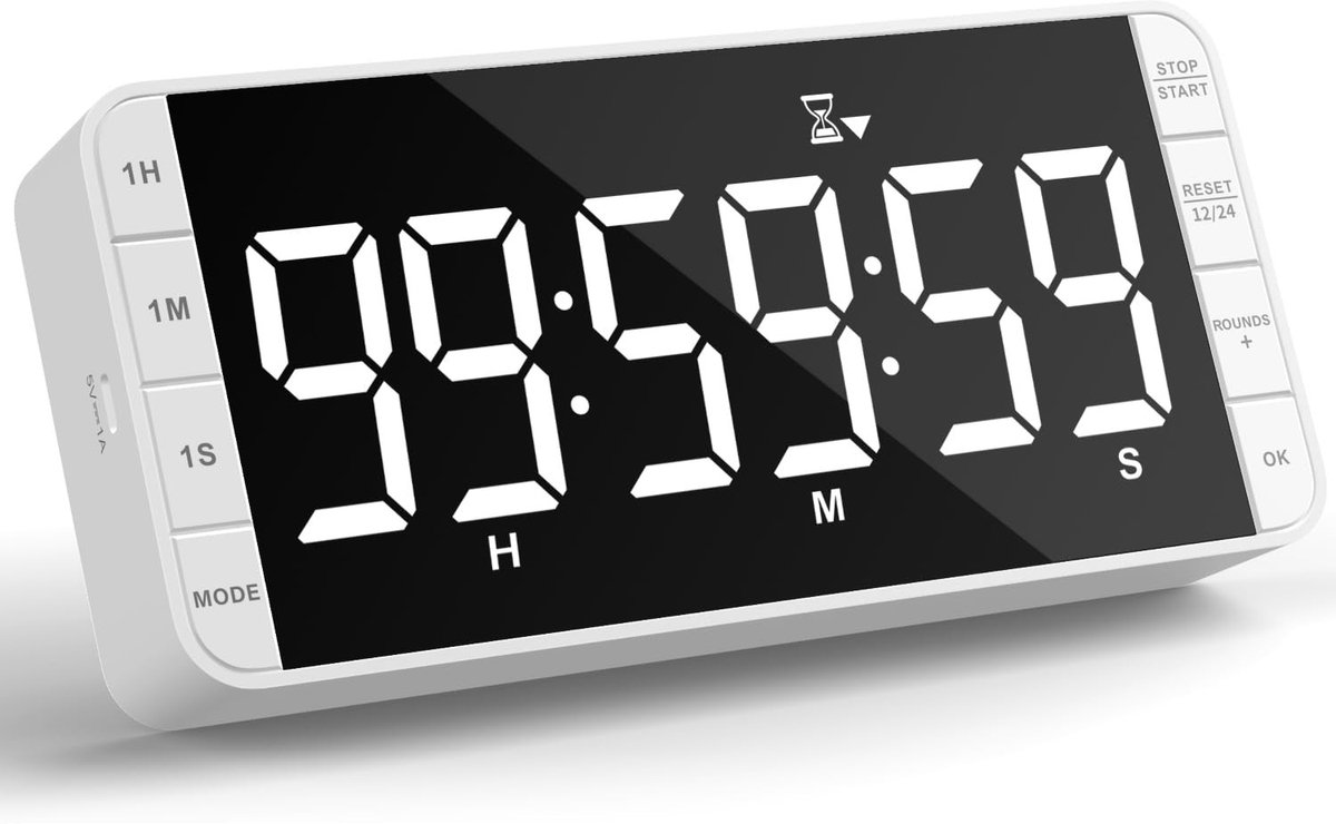Elzusha - Keuken Timer met LED-display en Meerdere Functies