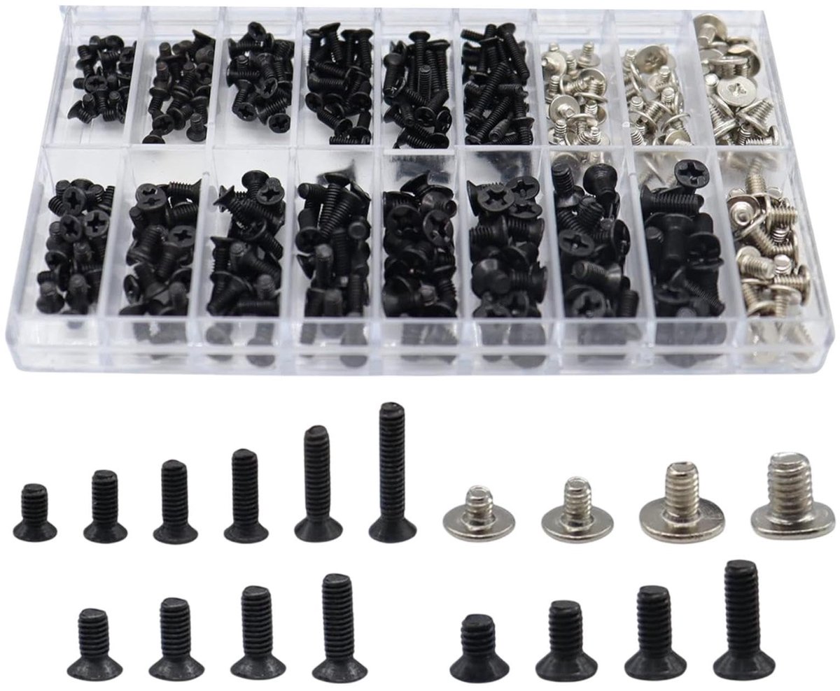 Elzusha - Schroeven Assortiment Set voor Laptop Reparaties, 360 Stuks