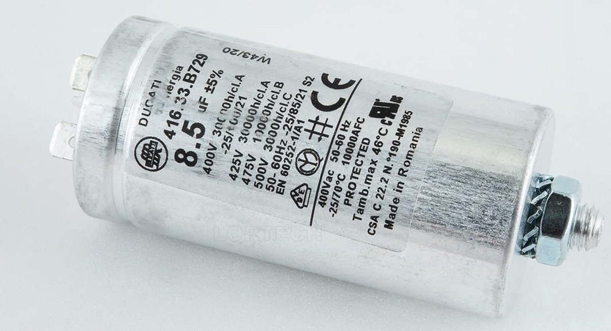 Elzusha - Startcondensator 8.5 µF voor Droger