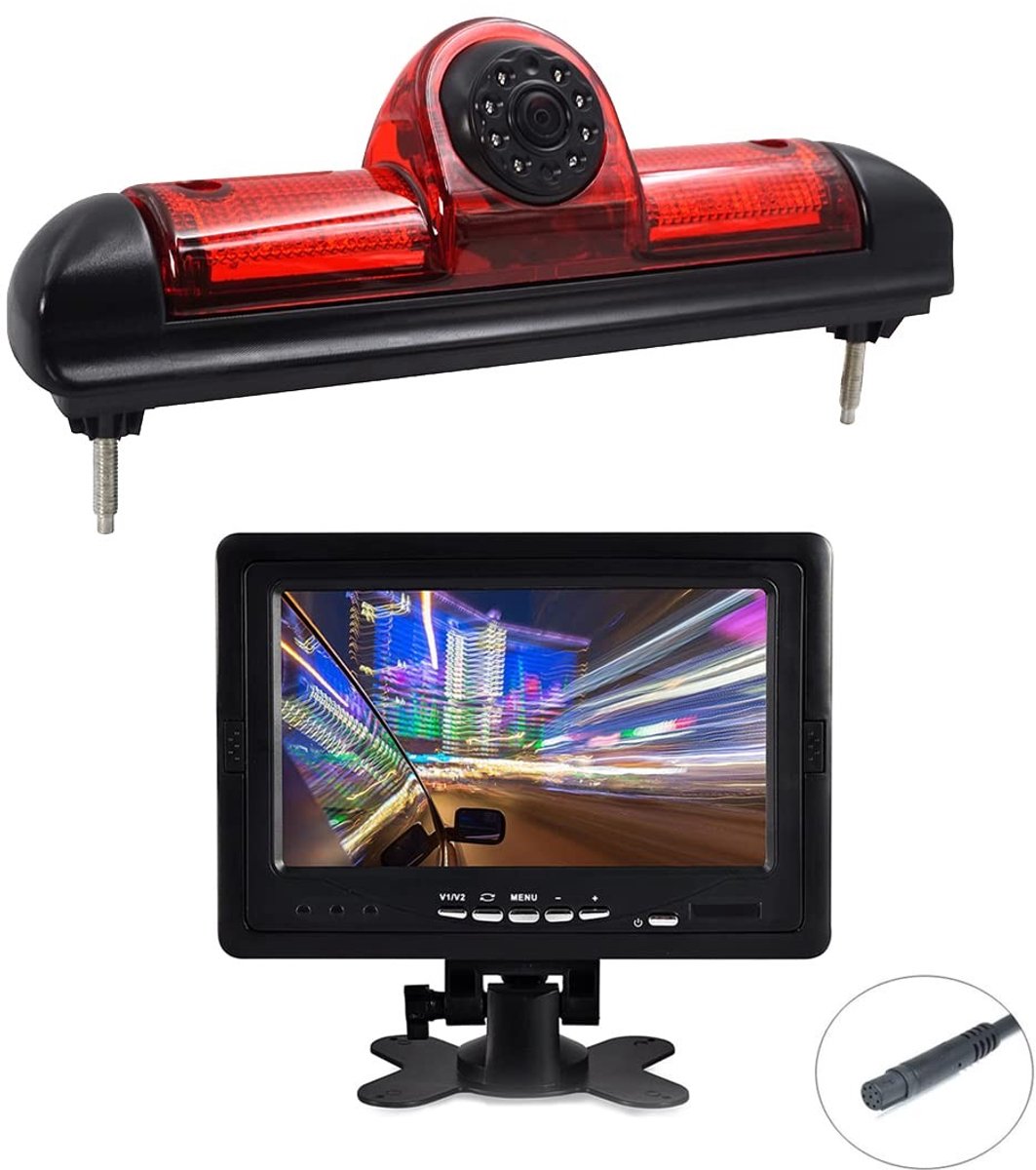 Elzusha - Achteruitrijcamera met Monitor voor Bestelwagens