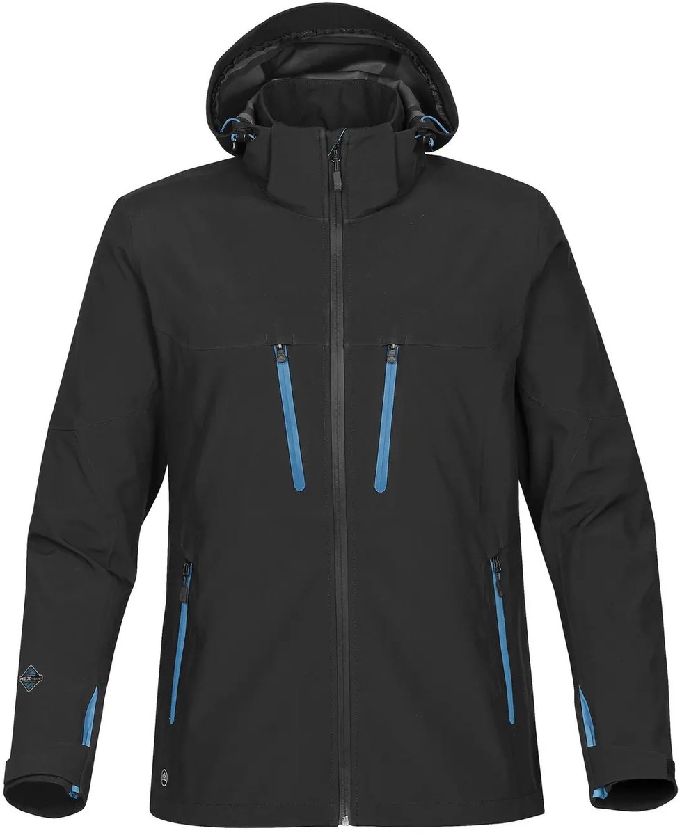 Softshelljack met hoge technologie Stormtech patrol Zwart