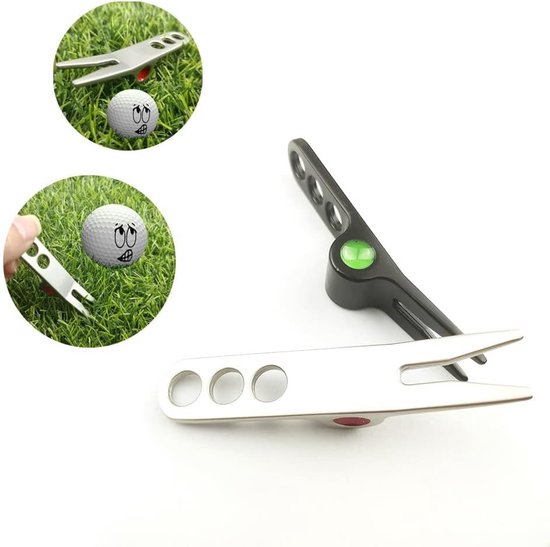 Lichte Golfbal Markers en Divot Repair Tool Set voor Golfer - Ideaal voor Golfaccessoires en Onderhoud — afbeelding 3