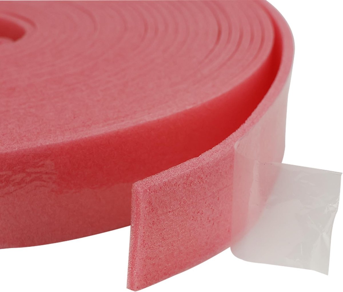 Randisolatiestrook - Roze - 100 mm - Zelfklevende Randisolatie voor Vloerverwarming - Voor Diverse Dekvloeren