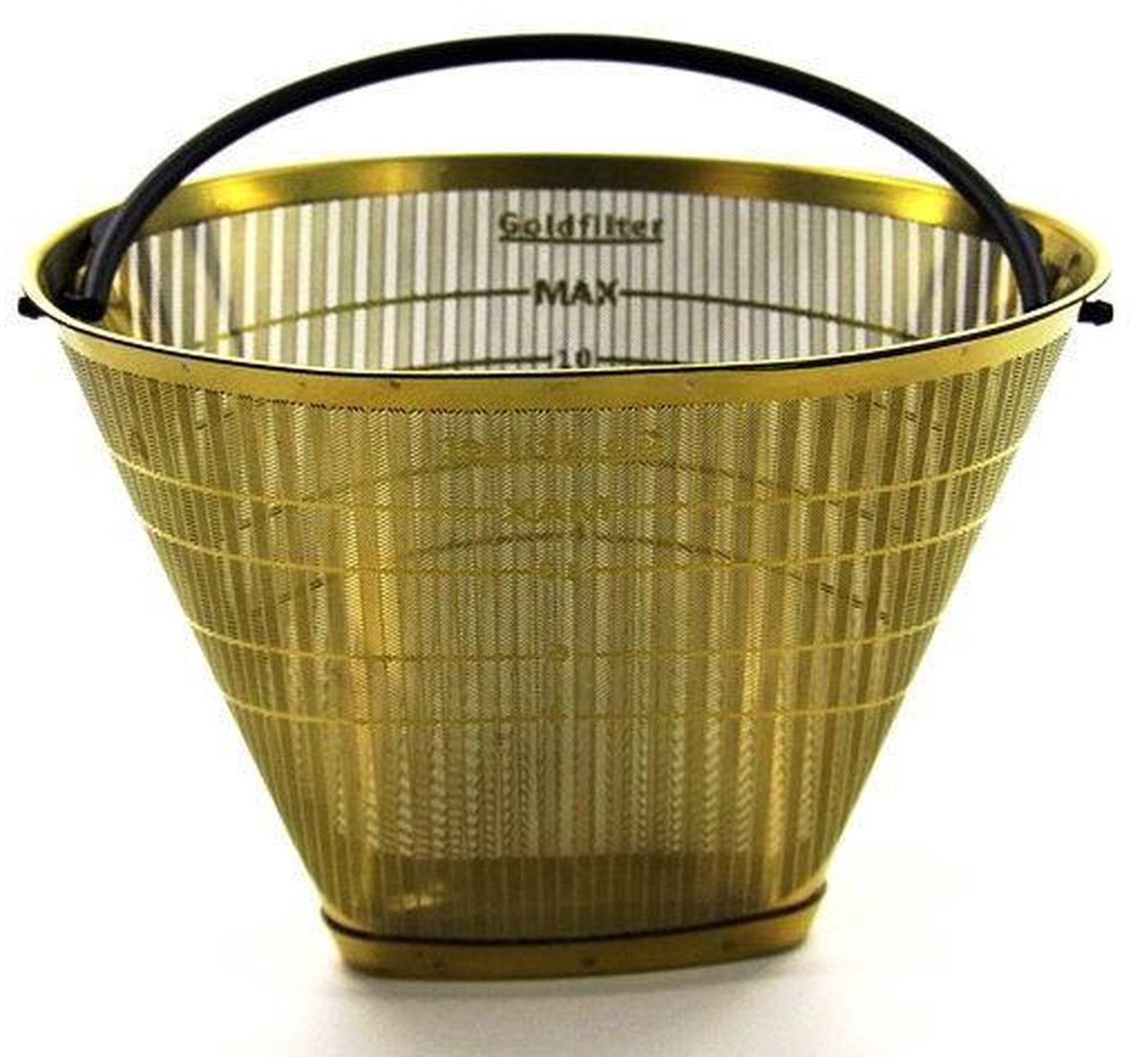 Permanent Goldfilter Nr. 4 - Herbruikbare koffiefilter - Goud