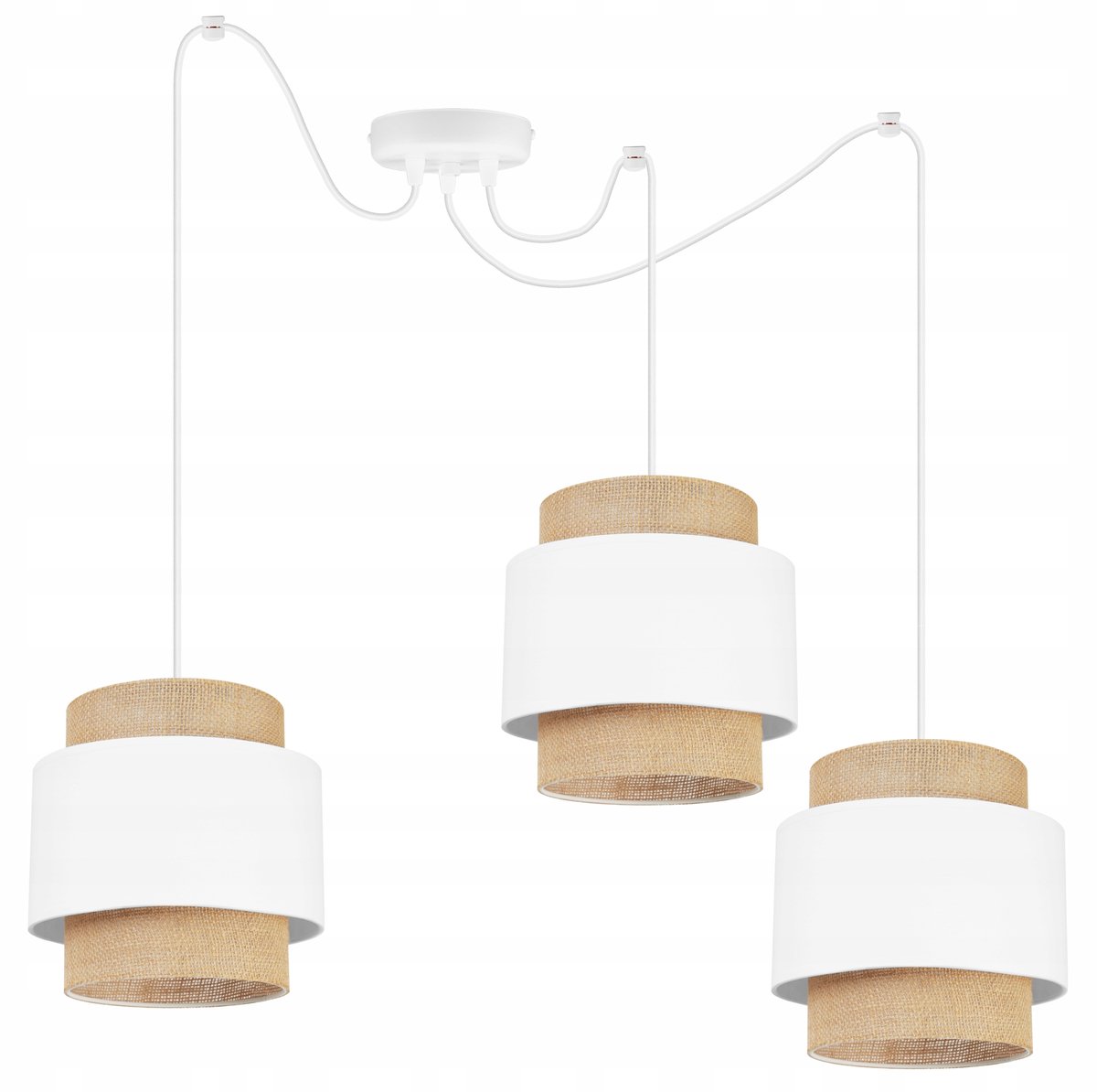 Merkloze Hanglamp Spider Boho Stijl - 3 lichtpunten