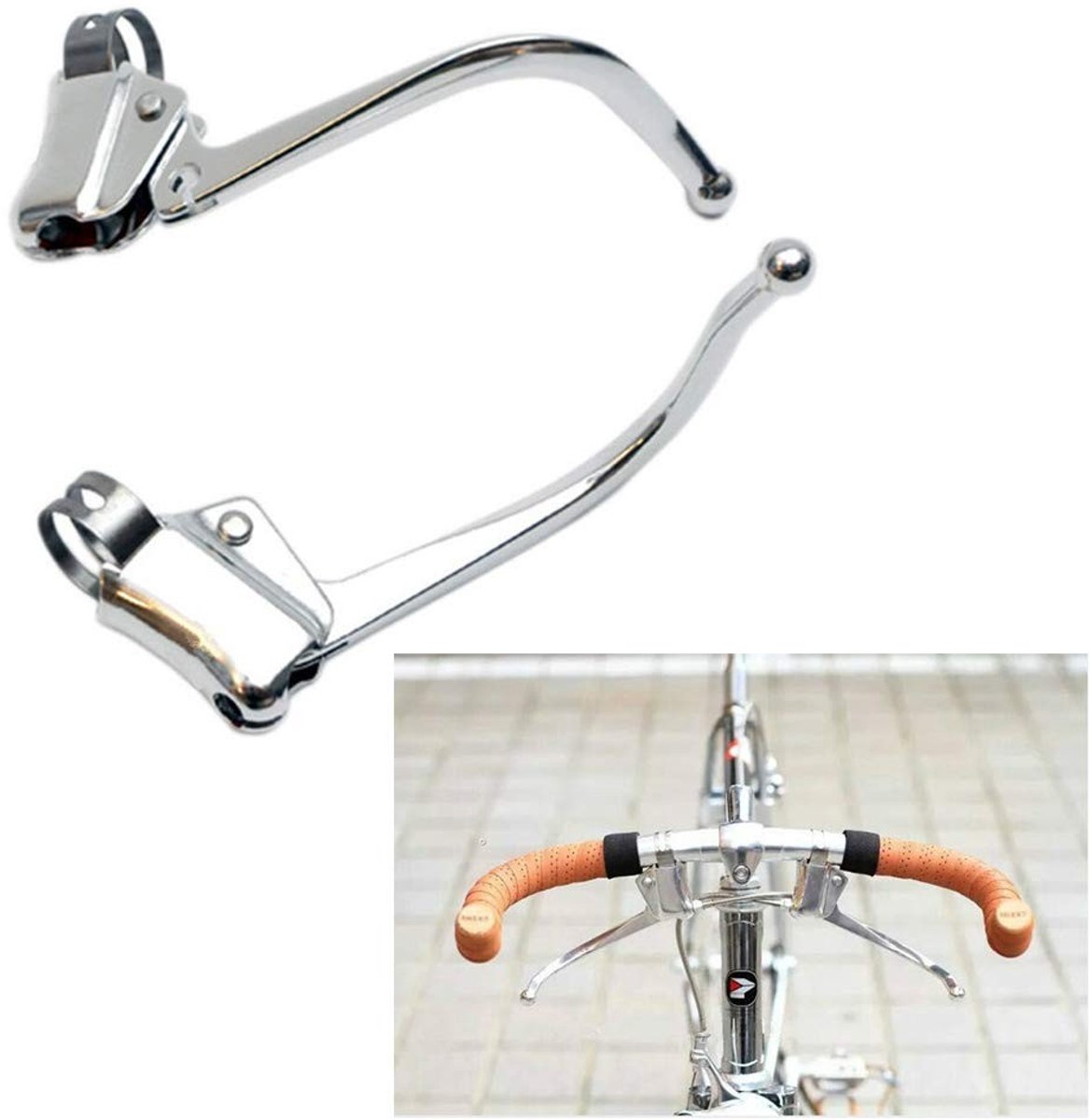 Elzusha - Retro Fietsremhendels voor Stadsfietsen