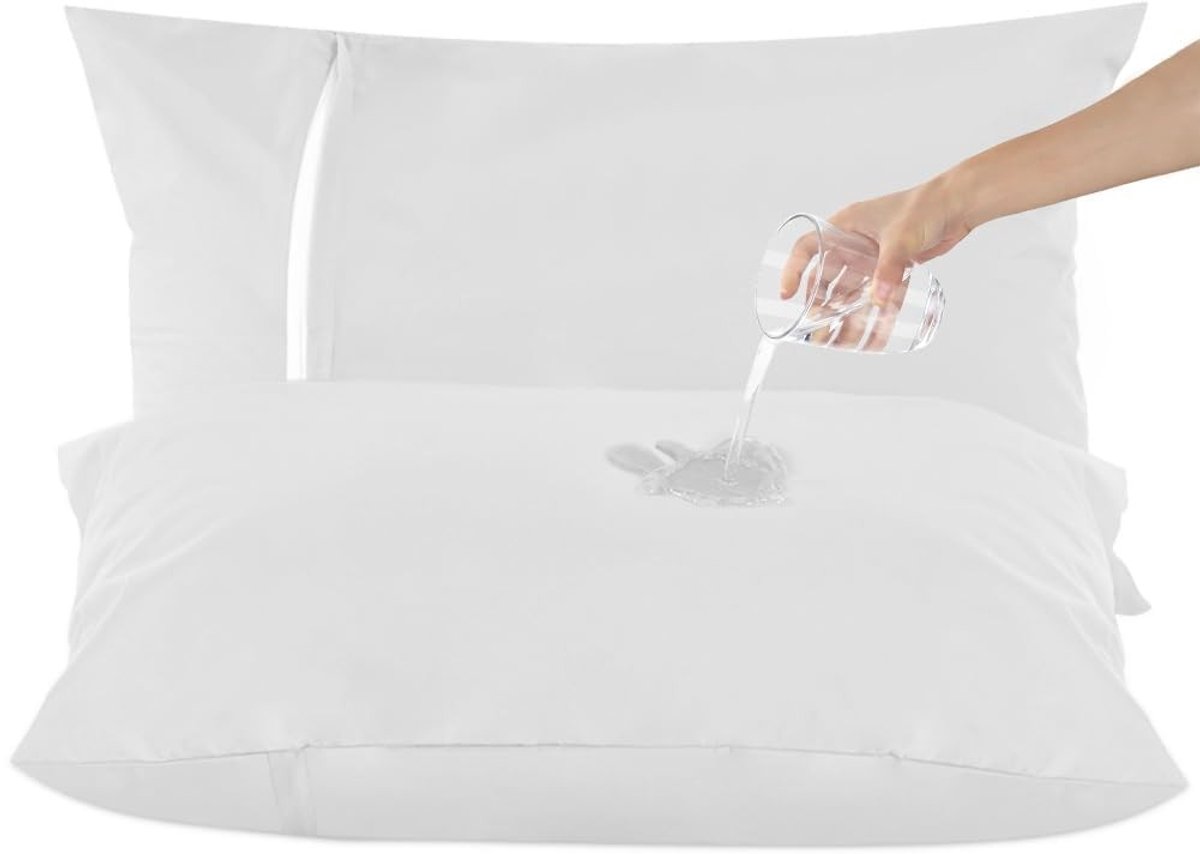 Elzusha - Waterproof Kussenslopen met Rits, Set van 2