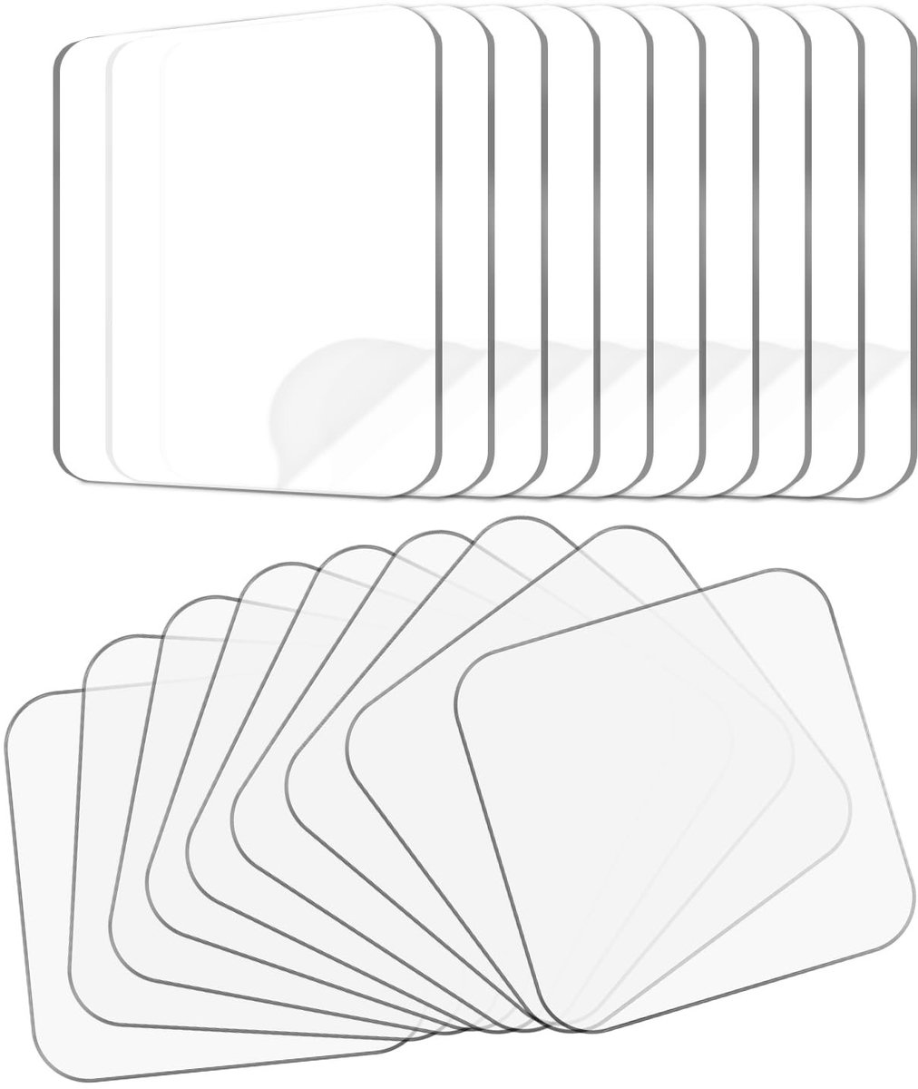 Elzusha - Set van 20 Transparante Dubbelzijdige Tape Plakpads 6x6cm