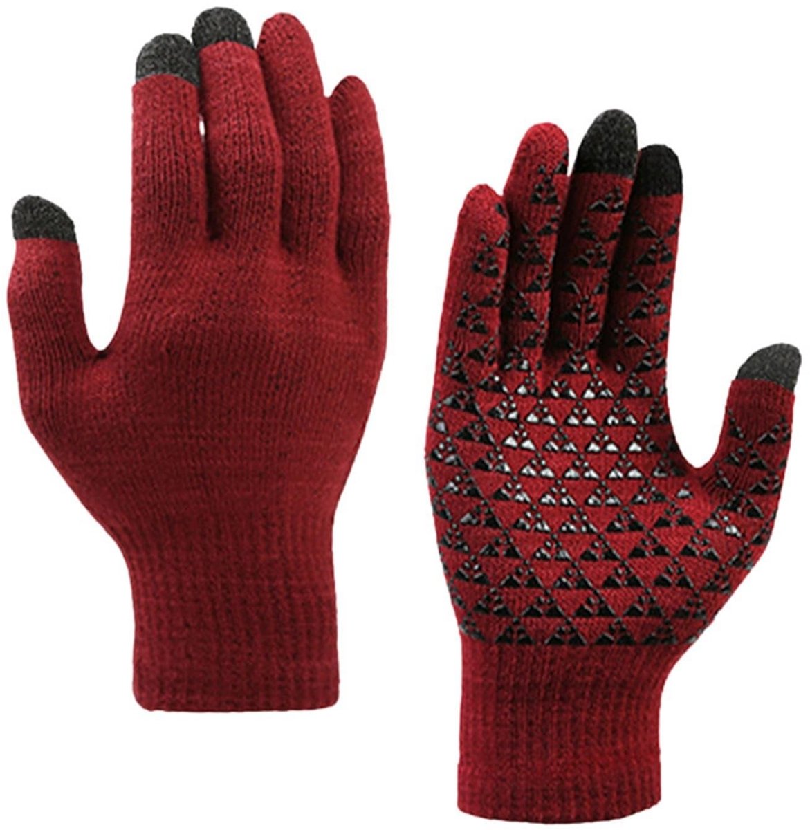 Elzusha - Gebreide Winterhandschoenen voor Mobiele Telefoon