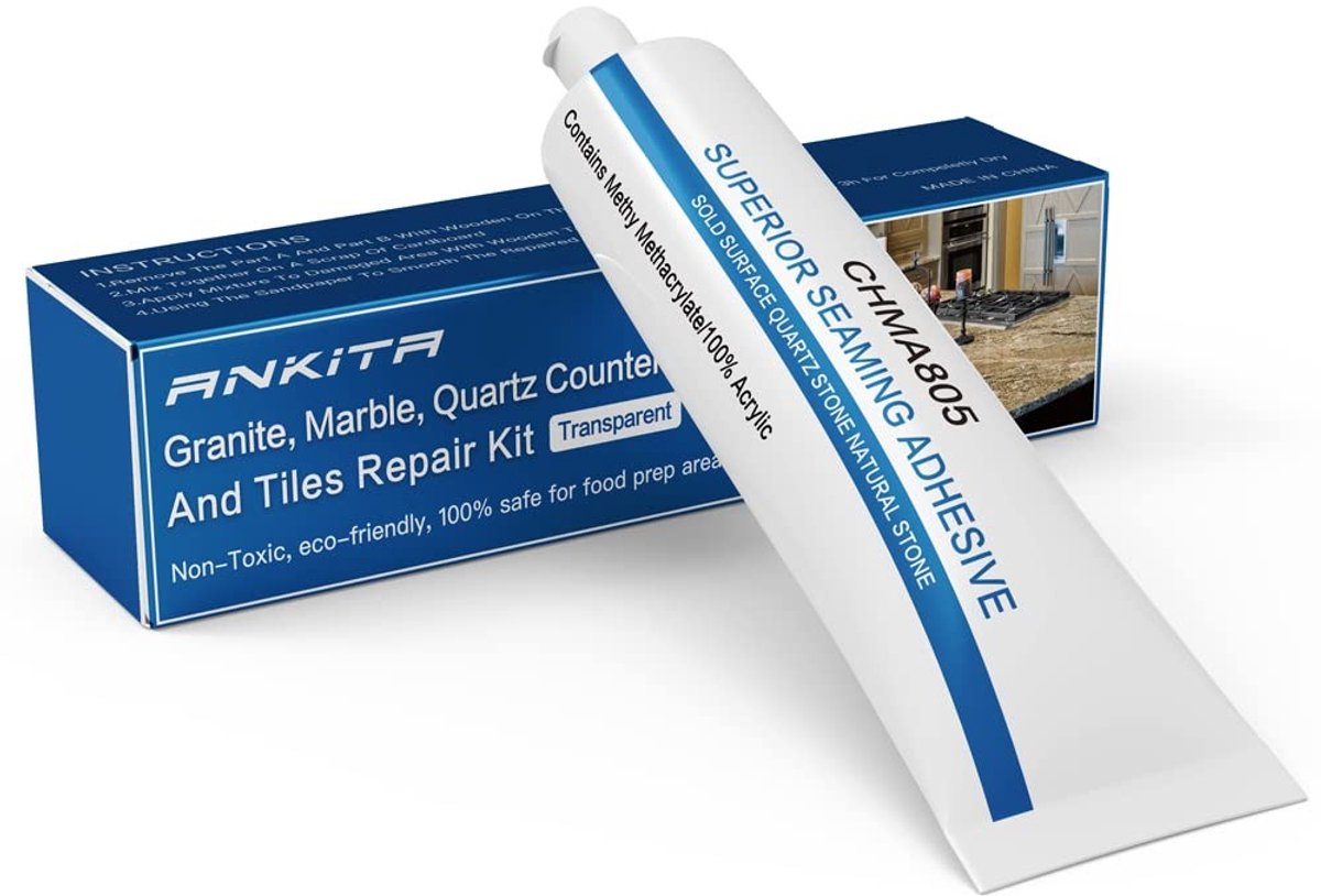 Elzusha - Transparante Reparatieset voor Graniet en Marmer