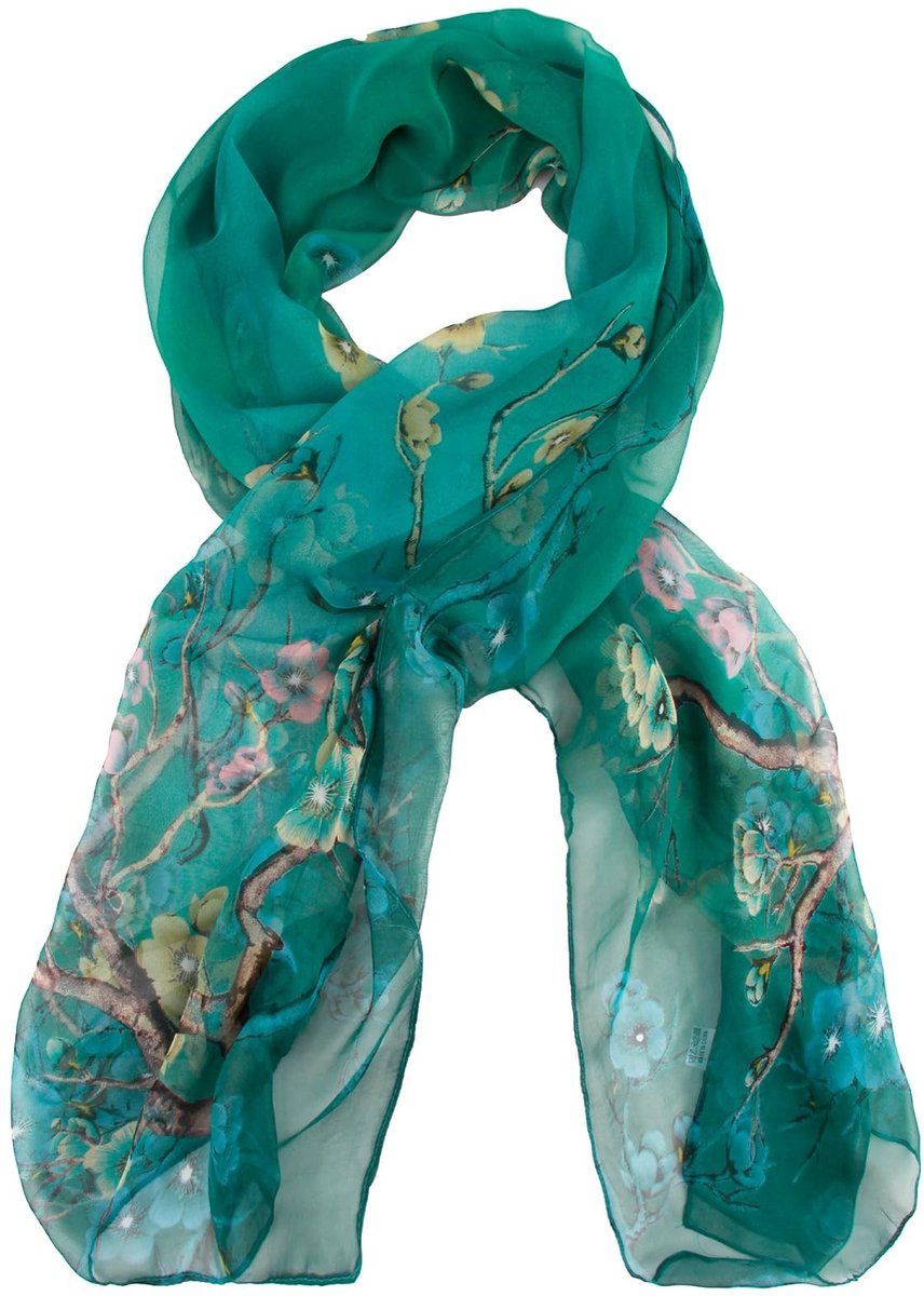 Elzusha - Elegante Chiffon Sjaal voor Vrouwen, Lichtgewicht en Multifunctioneel