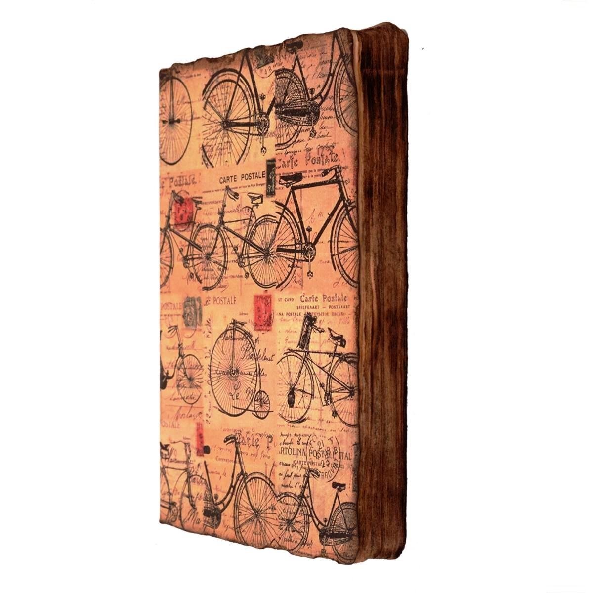 Elzusha - Handmade Journal 'The New Age' - Uniek Dagboek van Brandwerend Handgemaakt Papier