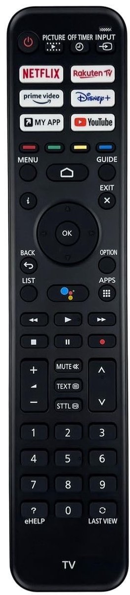 Elzusha - Originele Afstandsbediening met Spraakfunctie voor Panasonic
