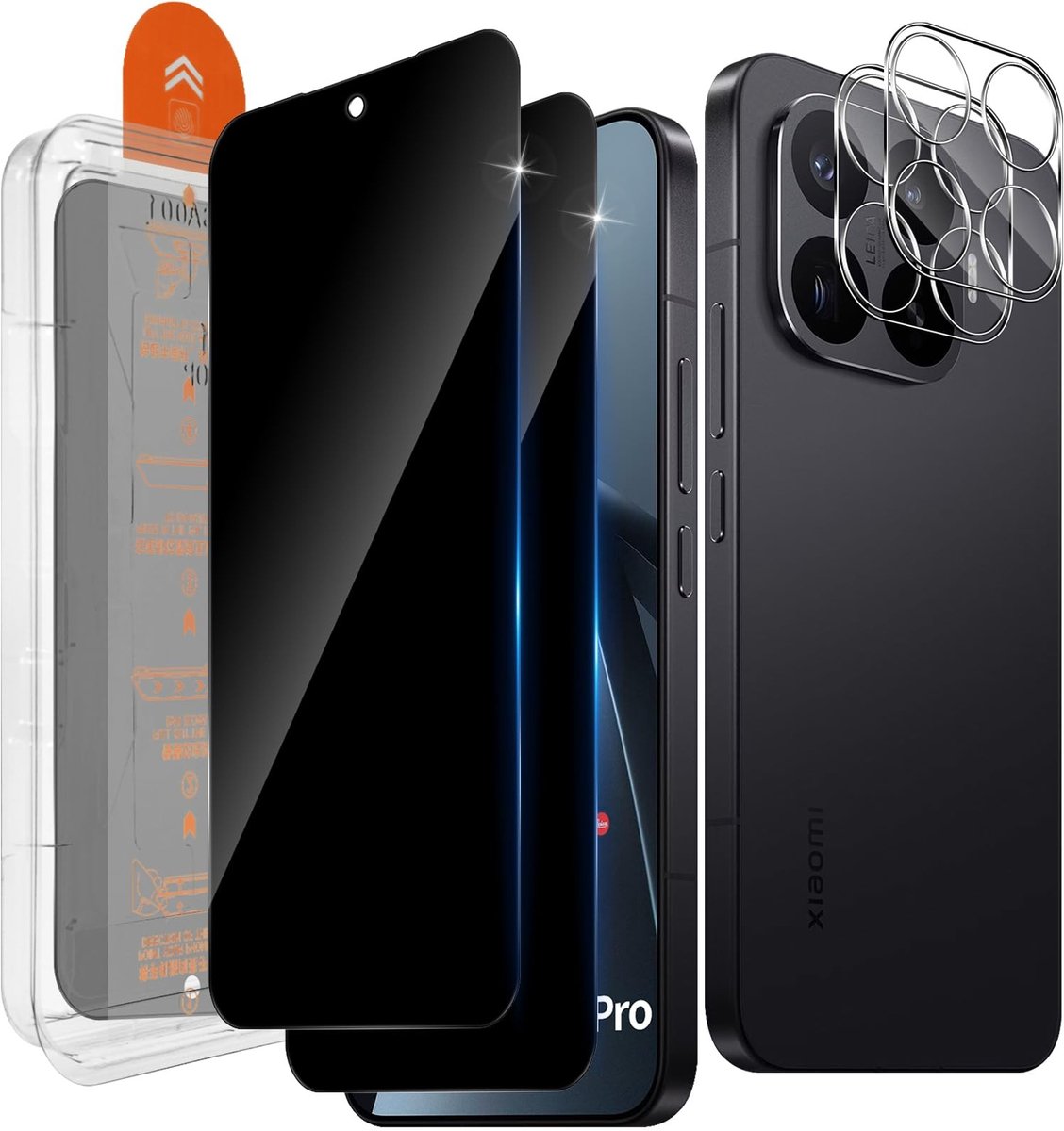 Elzusha - Privacyfolie voor Smartphone met HD-Camerabescherming