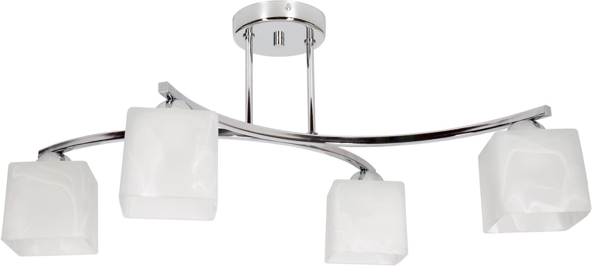 Merkloze Zwarte Hanglamp Plafond Chroom - Stijlvol Loft Design