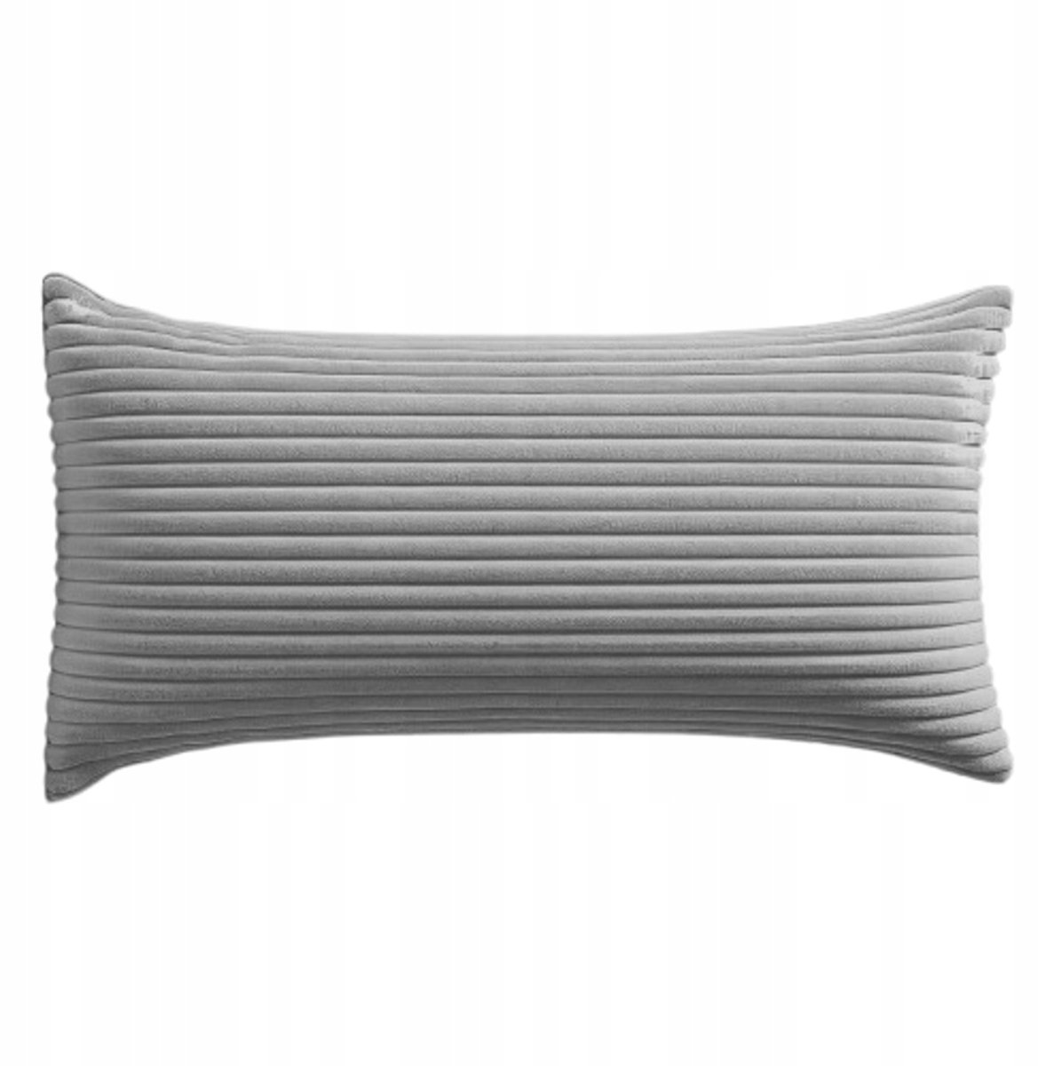 MMO-EURO Martyna Opiełka Luxe Velours Corduroy Sierkussenhoes 50x25cm - Grijs