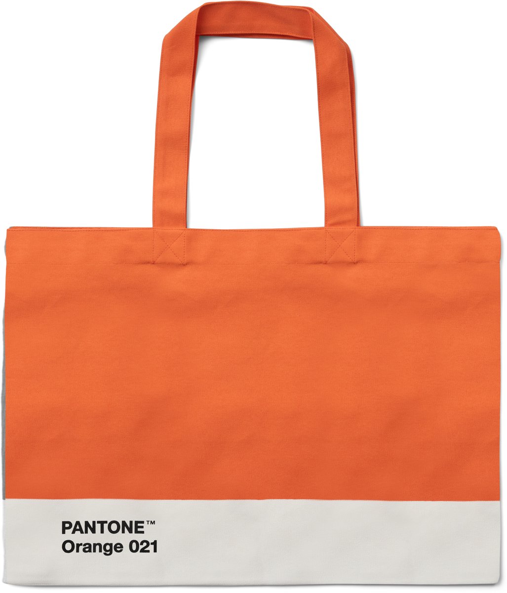 Copenhagen Design - Strandtas - Orange 021 - Oranje - Katoen - Canvas