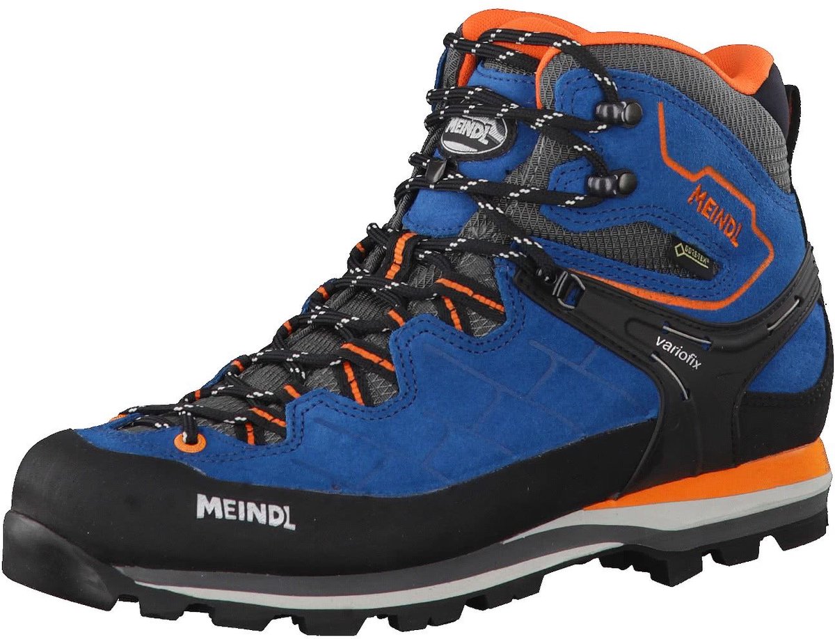 Meindl Litepeak GTX - Wandelschoenen - Blauw/Oranje - Maat 48 EU