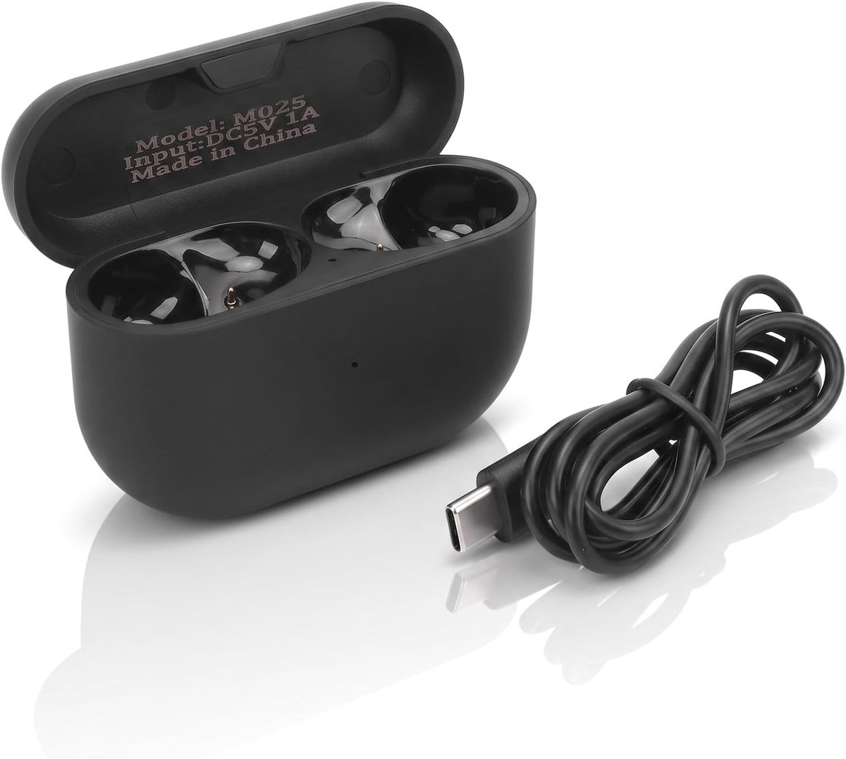 Oplaadcase voor Draadloze Oordopjes, Vervangende Oplader met 700mAh Capaciteit, Ideaal voor Elite 10 Earbuds en Meer