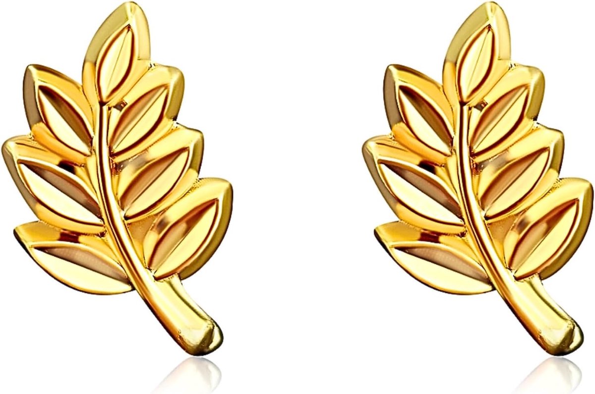Acacia Vrijmetselarij Set 2 stuks | Pins France Gold Acacia Tak | Sieraden 12 mm Vrijmetselaar Symbool Goud Metaal, Goud metaal