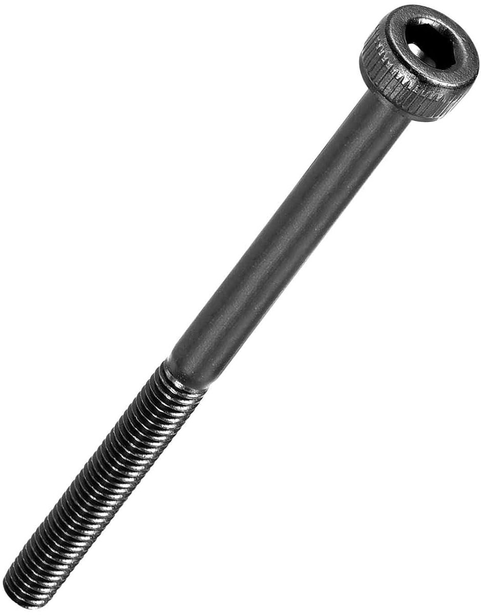 50 stuks cilinderbouten met binnenzeskant - [M3-0,5 x 40 mm] schroeven koolstofstaal zwart oxide DIN 912 gedeeltelijke schroefdraad binnenzeskantschroef voor industriële mechanische