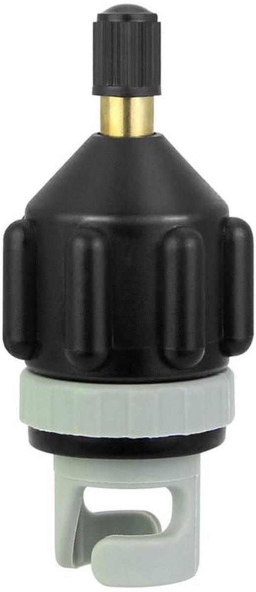 Air Valve Adapter voor Opblaasbare Boot - Pomp Converter - Zwart - Geschikt voor opblaasboot - Handig - Waterdicht