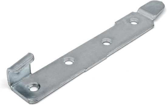 Set van 4 bedbeslagen, bedverbinders voor lattenbodem, meubelverbinders, complete set om te schroeven, 145 mm — afbeelding 5