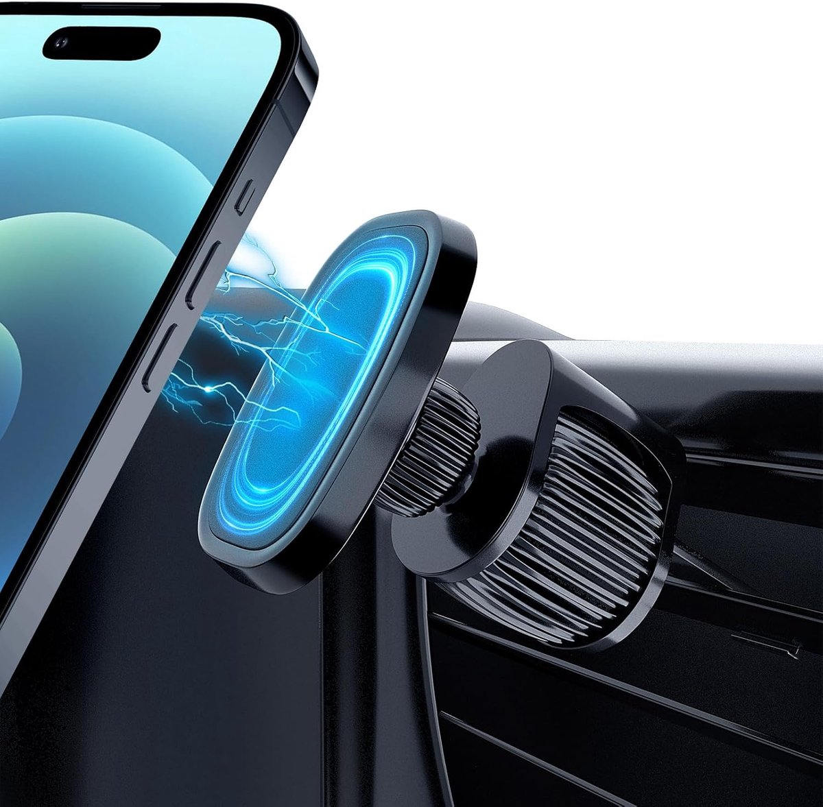 Telefoonhouder Auto Magnetische voor Ventilatie met 6 Krachtige N52 Magneten, Universele Mobiele Telefoon Houder Compatibel met iPhone 15 Pro Max Huawei Xiaomi
