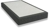 Mörgenn Gestoffeerd Hotel Matras 20 cm - Pocketvering + Koudschuim - Antraciet - 80x210 cm - Hardheid Stevig