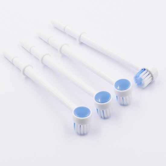 opzetstukken compatibel met Waterpik WP-667 monddouche, 4 borstelkoppunten; voor Waterpik Aquarius WP-660 WP-100 WP-900 WP-580 monddouche — afbeelding 3