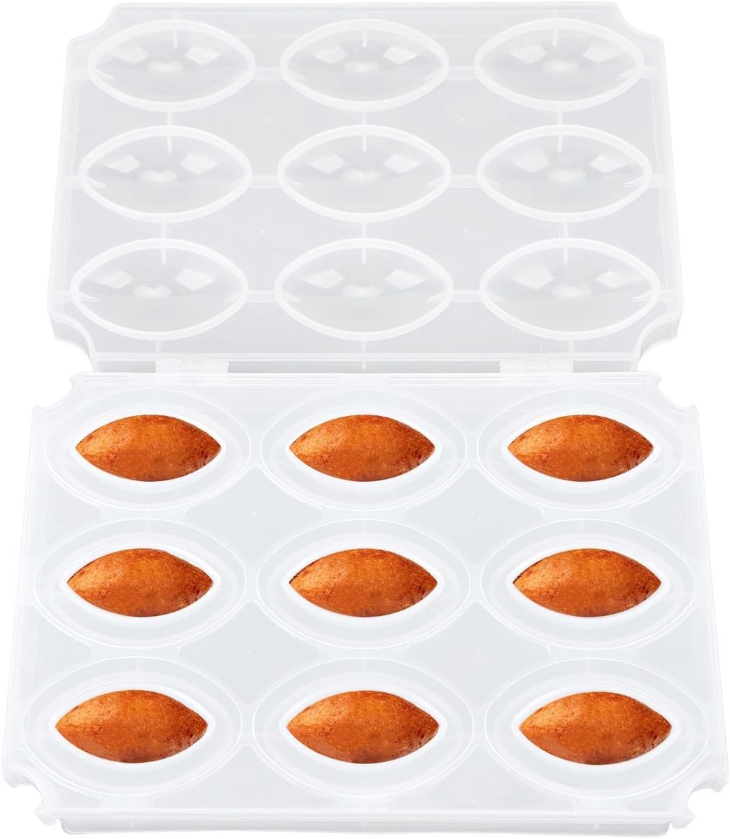 Processor DIY Kibbeh Rolls Maker Mould Handleiding Gehaktbrood Maker Press Tool DIY 9 Grids Zelfgemaakte Vlees Maker (Transparant)