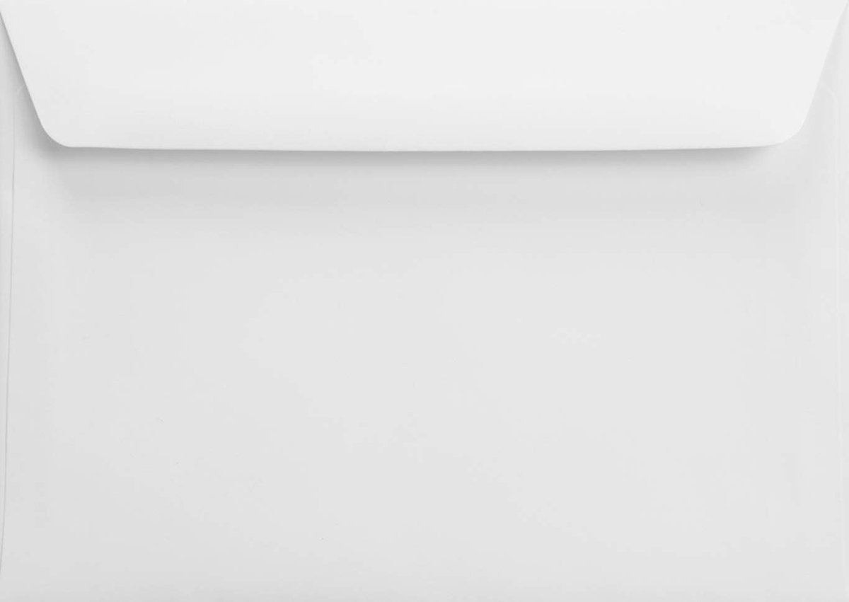 100 enveloppen wit C6 114x162mm 120g Aster Smooth Extra White elegante zelfklevend zonder venster voor uitnodigingen wenskaarten verjaardagskaarten | 120 g Aster Smooth White · feestelijke witte enveloppen voor bruiloft, uitnodigingen en wenskaarten