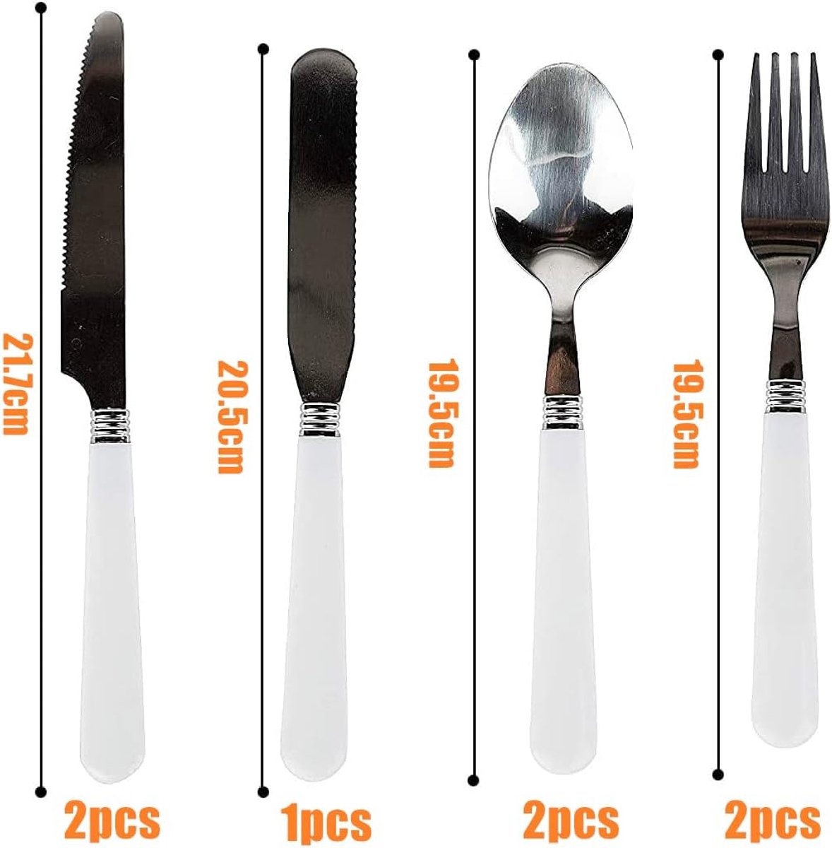12Pcs Draagbare Camping Bestek Set, Roestvrij Staal Camping Servies Organizer Food Grade Picknick Bestek Reizen Bestek voor 2 Persoon Outdoor Wandelen Picknick Gebruik