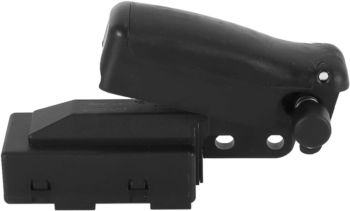 Aan/uit-schakelaar voor afkortzaag DW871 DW872 GR871 39437502 Vervangend onderdeel van metaal en kunststof voor elektrisch gereedschap, werkplaatsuitrusting, accessoire