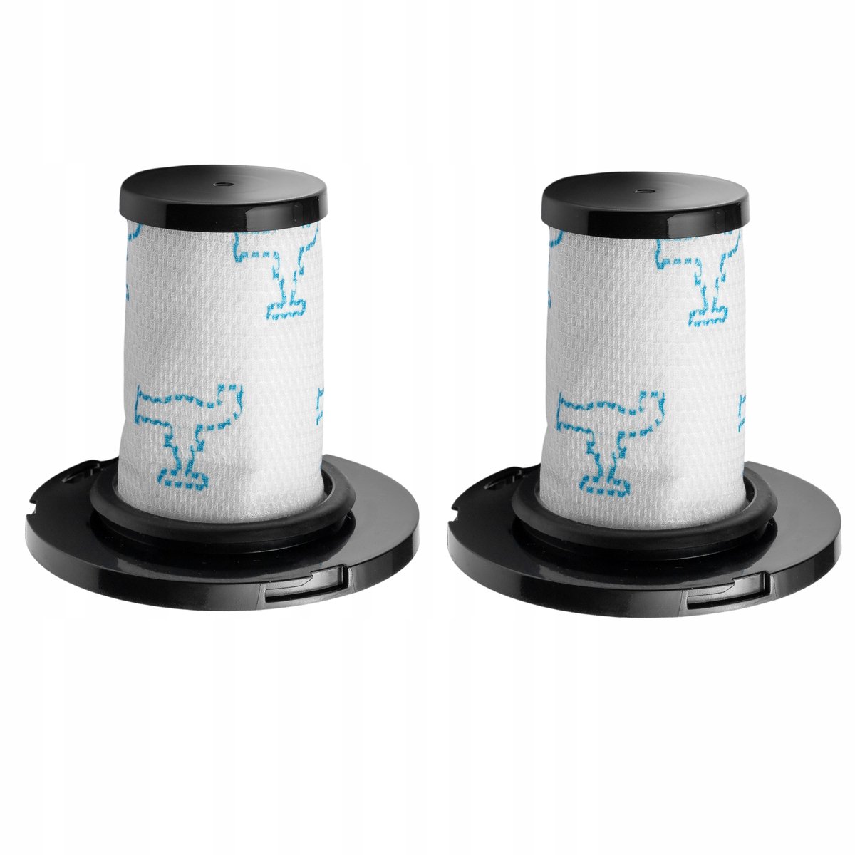 AreoSe - HEPA-filter voor TEFAL X-Force Flex 11.60 12.60 14.60 15.60 Rowenta X-Force - 2 stuks