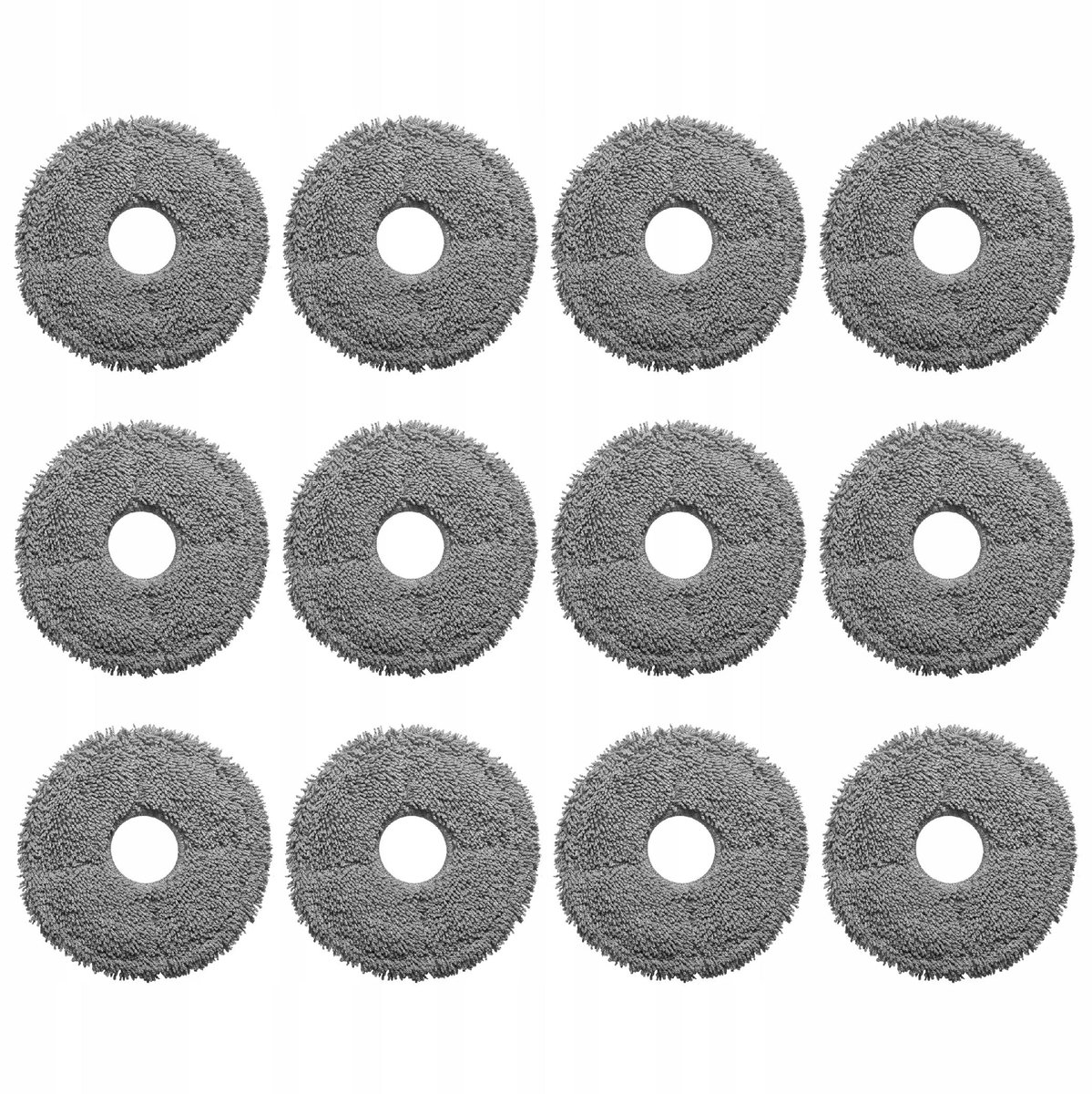 AreoSe - Dweilpads voor Dreame L10S Ultra L20 X20 X40 X50 Xiaomi S10+ X10+ Q Revo - 12 stuks