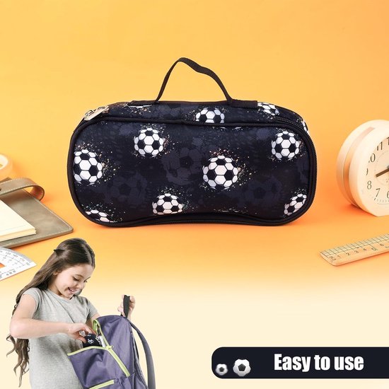 Jongens, Slordig Etui Jongens, Pennenzak Voetbal Cadeaus School Kantoorbenodigdheden — afbeelding 5