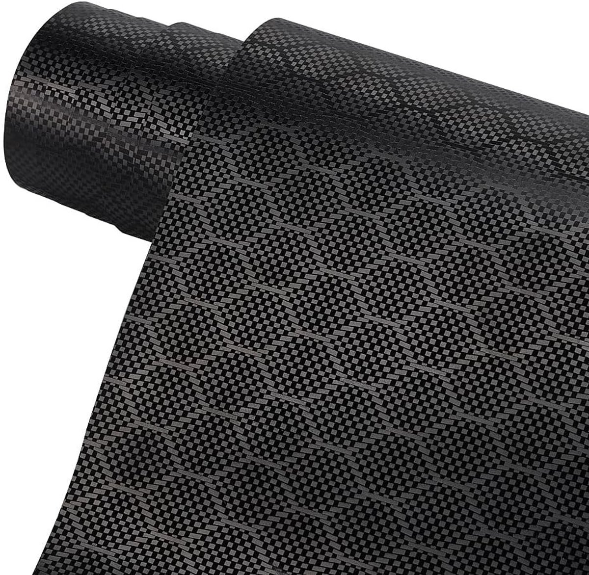 Wrap Folie, rasterpatroon honingraat zwart vinylwrap voor fiets motor auto interieur exterieur, zelfklevende beschermende verffilm doe-het-zelf sticker (30x152cm)