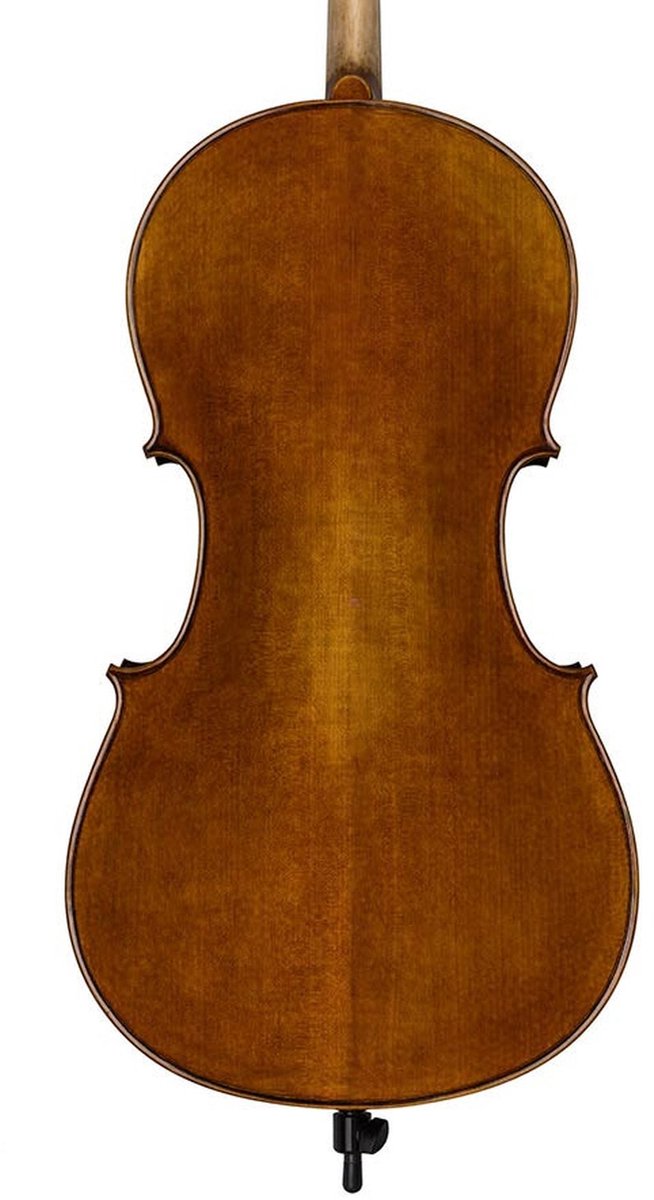 Rudolph RC-1578-A cello 7/8, volledig massief, olie lak met lichtbruine antieke afwerking, Europees hout