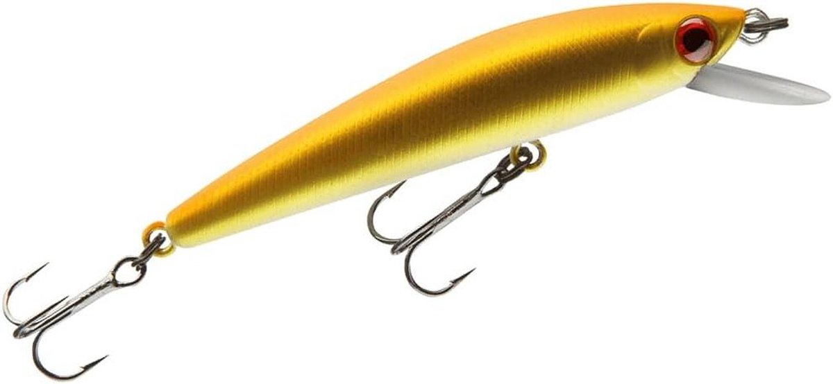 Wobbler Baby Minnow - Zwevend kunstaas - Vissen op roofvis - Stabiel zwaartepunt - 6 cm - Oranje