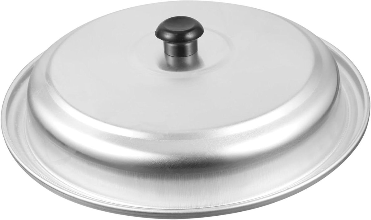 Pannendeksel Aluminium - Universeel Deksel - Koken en Pruttelen - Stoomuitlaat Ventiel - 2